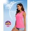 imageMAGCOMSEN Womens Sleeveless Workout Shirts UPF 80 Dry Fit Running Wicking Tank Tops Athletic Gym Summer TopsRose
