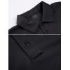 imageMAGCOMSEN Mens Polo Shirt Quick Dry Performance Short Sleeve Tactical Shirts Pique Jersey Golf ShirtBlack