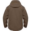 imageMAGCOMSEN Mens Tactical Jacket 7 Pockets Performance Fleece Lined Water Resistant Soft Shell Winter CoatsCoffee