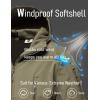 imageMAGCOMSEN Mens Tactical Jacket 7 Pockets Performance Fleece Lined Water Resistant Soft Shell Winter CoatsKhaki