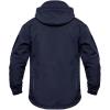 imageMAGCOMSEN Mens Tactical Jacket 7 Pockets Performance Fleece Lined Water Resistant Soft Shell Winter CoatsNavy
