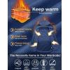 imageMAGCOMSEN Mens Tactical Jacket 7 Pockets Performance Fleece Lined Water Resistant Soft Shell Winter CoatsRoyal Blue