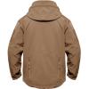 imageMAGCOMSEN Mens Tactical Jacket 7 Pockets Performance Fleece Lined Water Resistant Soft Shell Winter CoatsSand