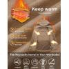 imageMAGCOMSEN Mens Tactical Jacket 7 Pockets Performance Fleece Lined Water Resistant Soft Shell Winter CoatsSand