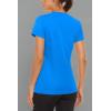 imageMAGCOMSEN Womens Short Sleeve TShirts UPF 50 Sun Protection Quick Dry Athletic Running Workout Rash Guard TopsAzure