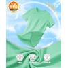 imageMAGCOMSEN Womens Short Sleeve TShirts UPF 50 Sun Protection Quick Dry Athletic Running Workout Rash Guard TopsMint Green