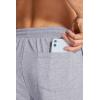 imageMAGCOMSEN Mens Cotton Joggers Sweatpants with Pockets Lightweight Running Workout Trainning Jogging Pants for MenLight Grey