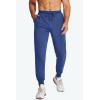 imageMAGCOMSEN Mens Cotton Joggers Sweatpants with Pockets Lightweight Running Workout Trainning Jogging Pants for MenSapphire Blue