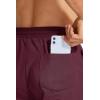 imageMAGCOMSEN Mens Cotton Joggers Sweatpants with Pockets Lightweight Running Workout Trainning Jogging Pants for MenWine Red