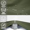 imageMAGCOMSEN Mens Hiking Pants Quick Dry Lightweight Water Resistant Outdoor Pants with 3 Zipper PocketsArmy Green
