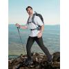 imageMAGCOMSEN Mens Hiking Pants Quick Dry Lightweight Water Resistant Outdoor Pants with 3 Zipper PocketsBlack