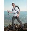 imageMAGCOMSEN Mens Hiking Pants Quick Dry Lightweight Water Resistant Outdoor Pants with 3 Zipper PocketsDark Gray