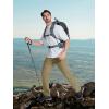 imageMAGCOMSEN Mens Hiking Pants Quick Dry Lightweight Water Resistant Outdoor Pants with 3 Zipper PocketsKhaki