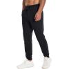 imageMAGCOMSEN Mens Jogger Sweatpants Athletic Warm Pants Workout Gym Running Pants Active Winter Thicken Track with PocketsBlack