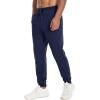 imageMAGCOMSEN Mens Jogger Sweatpants Athletic Warm Pants Workout Gym Running Pants Active Winter Thicken Track with PocketsNavy