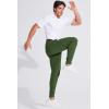 imageMAGCOMSEN Mens Joggers Athletic Running Pants Workout Gym Lightweight Sweatpants with Pockets Tappered Track Jogging PantsArmygreen
