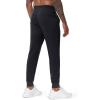 imageMAGCOMSEN Mens Joggers Athletic Running Pants Workout Gym Lightweight Sweatpants with Pockets Tappered Track Jogging PantsBlack