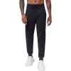 imageMAGCOMSEN Mens Joggers Athletic Running Pants Workout Gym Lightweight Sweatpants with Pockets Tappered Track Jogging PantsBlack