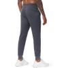 imageMAGCOMSEN Mens Joggers Athletic Running Pants Workout Gym Lightweight Sweatpants with Pockets Tappered Track Jogging PantsDarkgrey