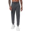 imageMAGCOMSEN Mens Joggers Athletic Running Pants Workout Gym Lightweight Sweatpants with Pockets Tappered Track Jogging PantsDarkgrey