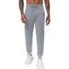 imageMAGCOMSEN Mens Joggers Athletic Running Pants Workout Gym Lightweight Sweatpants with Pockets Tappered Track Jogging PantsLightgrey