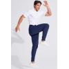 imageMAGCOMSEN Mens Joggers Athletic Running Pants Workout Gym Lightweight Sweatpants with Pockets Tappered Track Jogging PantsNavy