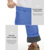 imageMAGCOMSEN Mens Snow Ski Pants Water Resistant Softshell Fleece Lined Outdoor Hiking Pants with 3 Zipper PocketsBlue Grey