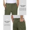 imageMAGCOMSEN Mens Snow Ski Pants Water Resistant Softshell Fleece Lined Outdoor Hiking Pants with 3 Zipper PocketsGreen