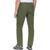 imageMAGCOMSEN Mens Snow Ski Pants Water Resistant Softshell Fleece Lined Outdoor Hiking Pants with 3 Zipper PocketsGreen