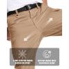 imageMAGCOMSEN Mens Tactical Pants 9 Pockets Ripstop Water Repellent Cargo Pants for Work Hiking HuntingNo BeltKhaki