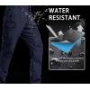 imageMAGCOMSEN Mens Tactical Pants 9 Pockets Ripstop Water Repellent Cargo Pants for Work Hiking HuntingNo BeltNavy