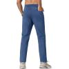 imageMAGCOMSEN Mens Winter Fleece Lined Sweatpants Running Warm Athletic Pants Sports Water Resistant PantsBlue Grey