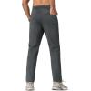 imageMAGCOMSEN Mens Winter Fleece Lined Sweatpants Running Warm Athletic Pants Sports Water Resistant PantsDark Grey
