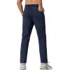 imageMAGCOMSEN Mens Winter Fleece Lined Sweatpants Running Warm Athletic Pants Sports Water Resistant PantsNavy