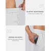 imageMAGCOMSEN Mens Winter Fleece Lined Sweatpants Running Warm Athletic Pants Sports Water Resistant PantsWhite