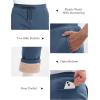 imageMAGCOMSEN Mens Winter Fleece Pants Sherpa Lined Sweatpants Thicken Warm Athletic Pants Sports Jogger PantsDark Blue