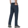 imageMAGCOMSEN Mens Winter Pants Fleece Lined Ski Snow Pants Water Resistant 4 Zip Pockets Outdoor PantsDark Blue