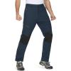 imageMAGCOMSEN Mens Winter Pants Fleece Lined Ski Snow Pants Water Resistant 4 Zip Pockets Outdoor PantsDark Blue
