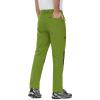 imageMAGCOMSEN Mens Winter Pants Fleece Lined Ski Snow Pants Water Resistant 4 Zip Pockets Outdoor PantsDark Fluorescent Green