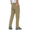 imageMAGCOMSEN Mens Winter Pants Fleece Lined Ski Snow Pants Water Resistant 4 Zip Pockets Outdoor PantsKhaki