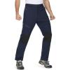 imageMAGCOMSEN Mens Winter Pants Fleece Lined Ski Snow Pants Water Resistant 4 Zip Pockets Outdoor PantsNavy