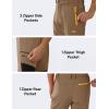 imageMAGCOMSEN Winter Pants for Men Snow Ski Pants Fleece Lined Water Resistant Softshell Hiking Pants 4 PocketsBrown
