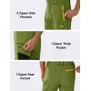 imageMAGCOMSEN Winter Pants for Men Snow Ski Pants Fleece Lined Water Resistant Softshell Hiking Pants 4 PocketsDark Green