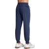 imageMAGCOMSEN Hiking Pants for Men Lightweight Athletic Pants Quick Dry with Zipper Pockets Running Track Workout PantsNavy