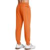 imageMAGCOMSEN Hiking Pants for Men Lightweight Athletic Pants Quick Dry with Zipper Pockets Running Track Workout PantsOrange