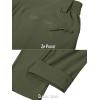 imageMAGCOMSEN Mens Golf Pants Stretch Fast Dry Lightweight Casual Hiking Pants with 3 PocketsArmy Green