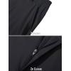 imageMAGCOMSEN Mens Golf Pants Stretch Fast Dry Lightweight Casual Hiking Pants with 3 PocketsBlack