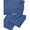 imageMAGCOMSEN Mens Golf Pants Stretch Fast Dry Lightweight Casual Hiking Pants with 3 PocketsBlue Grey