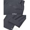 imageMAGCOMSEN Mens Golf Pants Stretch Fast Dry Lightweight Casual Hiking Pants with 3 PocketsDark Grey