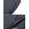 imageMAGCOMSEN Mens Golf Pants Stretch Fast Dry Lightweight Casual Hiking Pants with 3 PocketsDark Grey